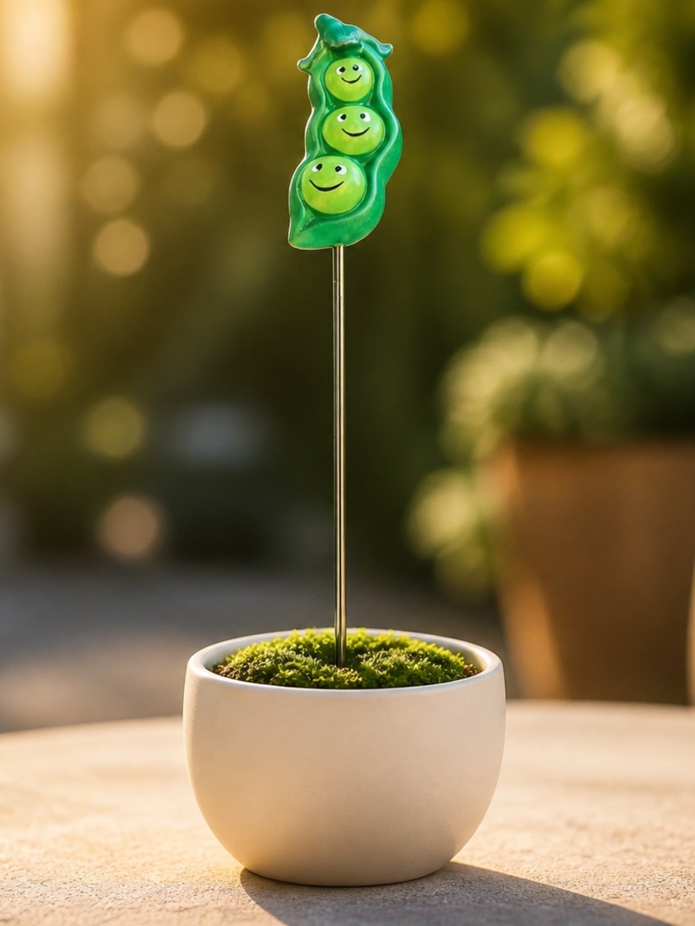 Pea Pod Plant 🪴 Display Figurine